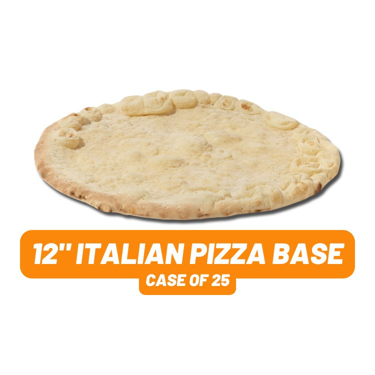 12" Italian Plain Pizza Base