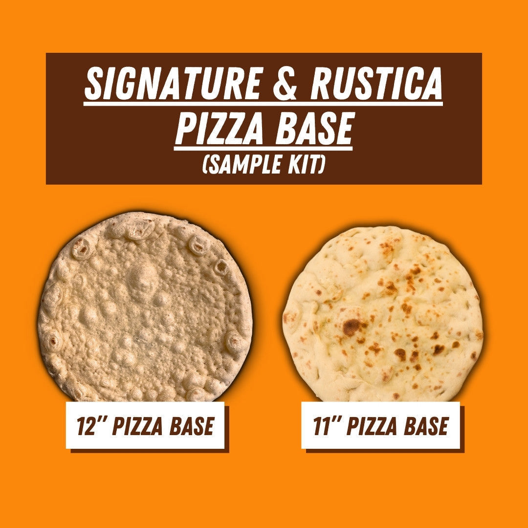 Signature 12" & Rustica 11" Pizza Base - SAMPLE KIT (TRADE ONLY)