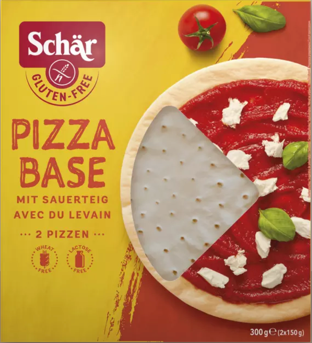 Schär Gluten Free Pizza Base 10"- (Pack of 2)